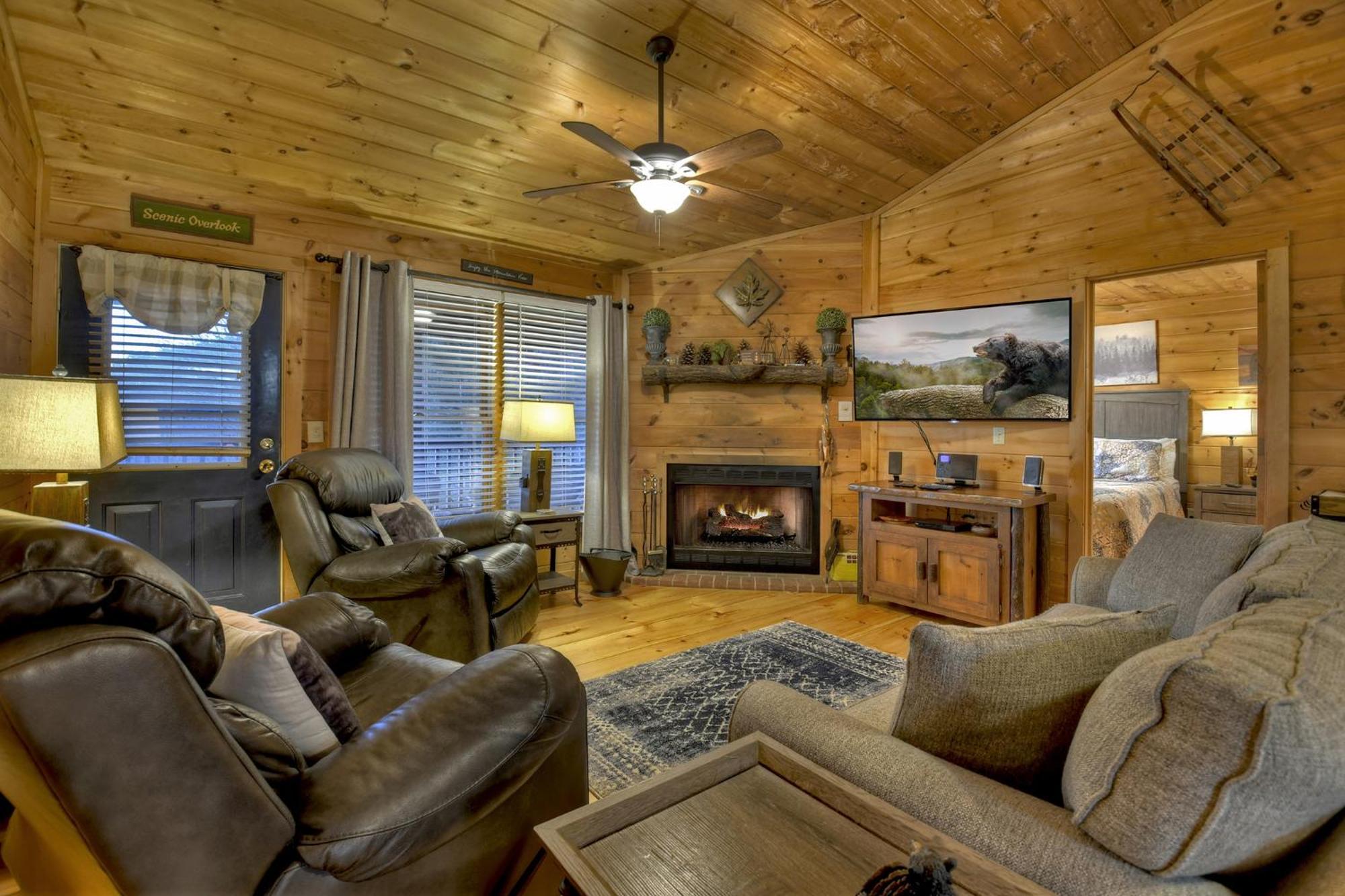 Talking Leaves Hot Tub Firepit And Comfy King Beds Villa Ellijay Kültér fotó